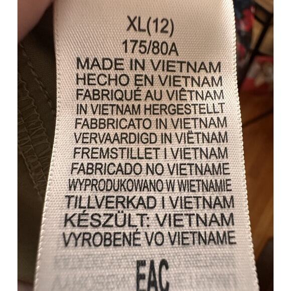 Marmot‎ Pants Women’s Sz 12 XL Tan Rollup Convertible Lightweight Outdoor Hiking - Picture 10 of 16